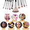 16Pcs Artist Paint Brushes Set for Acrylic, Oil, Watercolor, and Craft Painting